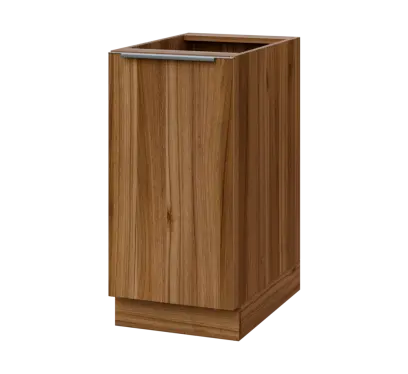 SIS - 4D spodní skříňka, 1-dveřová, levá, 870x400x600, ořech světlý